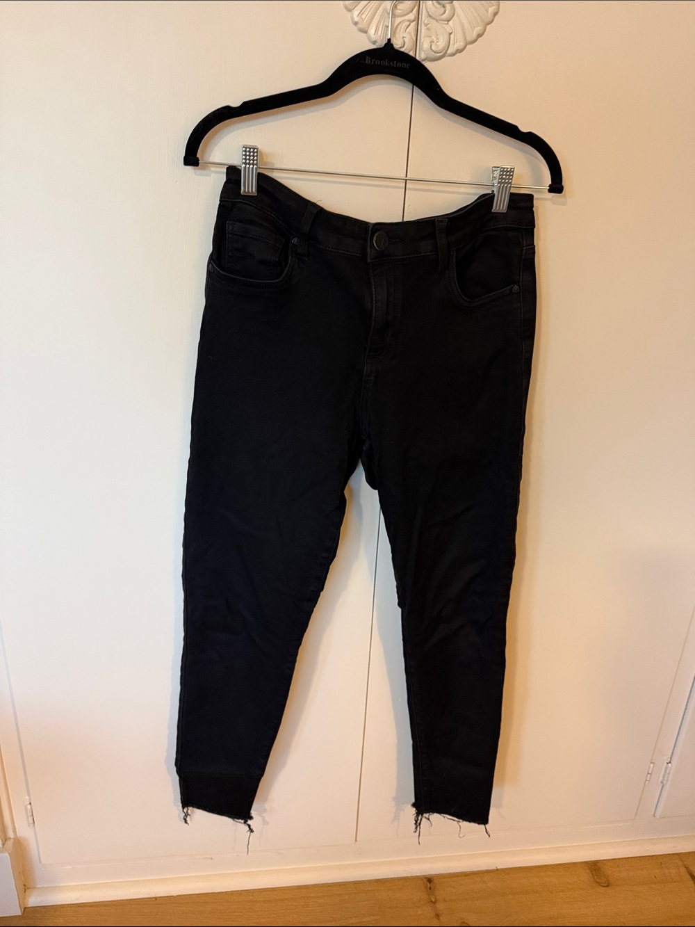 Kut from the Kloth Women’s Black High-Rise Skinny Jeans